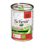 Schesir - schesir pte chien bio au b?uf - 400g