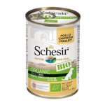 Schesir - bote chien - schesir pte bio au poulet - 400g