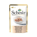 Schesir - sachet chat - schesir thon avec saumon en gele - 85 gr