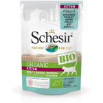 Schesir - sachet chaton schesir bio poulet 85 gr