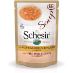 Schesir - soupe chat schesir saumon rose sauvage et carottes - 85g