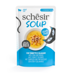 Schesir - soupe chat schesir thon sauvage et calmars - 85g