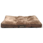 Scruffs - couchage chien scruffs coussin chester marron taille l
