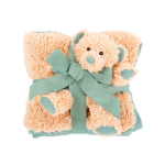 Scruffs - couchage chien - scruffs pack couverture ourson - 110 x 72, 5 cm vert d'eau
