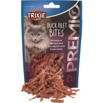 Trixie - friandises chat trixie premio duck filet bites 50 gr
