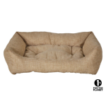 Vadigran - vadigran panier carr� pour chien adelle beige - 60 x 70 x 18 cm
