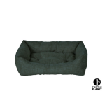 Vadigran - vadigran panier carr pour chien adelle gris - 45 x 60 x 16 cm
