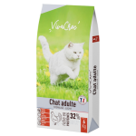 Vivacroc - croquettes chat vivacroc adulte strilis light poulet 6 kg