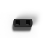 Weenect - weenect housse de protection en silicone pour traceur gps chat xs noir - x 2