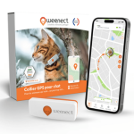 Weenect - s�curit� chat - weenect gps blanc xs 60 x 23 x 12 mm