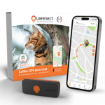 Weenect - s�curit� chat - weenect gps noir xs 60 x 23 x 12 mm