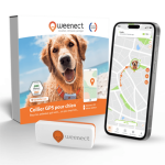 Weenect - s�curit� chien - weenect gps blanc xs 60 x 23 x 12 mm