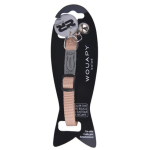 Wouapy - collier chat - wouapy collier nylon basic line beige - 21 / 31 x 1 cm