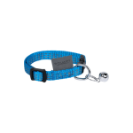 Wouapy - collier chat - wouapy collier nylon protect - 18 / 25, 5 cm bleu azur