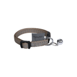 Wouapy - collier chat - wouapy collier nylon protect - 18 / 25, 5 cm taupe