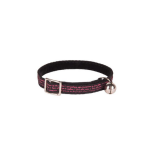 Wouapy - collier chat - wouapy collier style texte noir et rouge - 18 / 25, 5 cm