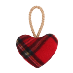 Wouapy - jouet chien wouapy peluche de no�l coeur avec sifflet et corde