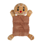 Wouapy - jouet chien wouapy peluche de nol plate pain d'epice avec sifflet