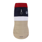 Wouapy - textile chien - wouapy manteau apr�s - ski taille 32 bleu et beige - 32 cm