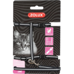 Zolux - laisse chat zolux kit harnais et laisse noir Zolux - laisse chat zolux kit harnais et laisse noir