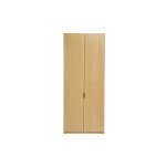 Miliboo armoire dressing avec 2 penderies finition bois ch�ne l90 cm garence