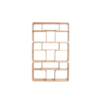 Miliboo bibliothque ouverte multi casiers en bois clair frne l120 cm warhol