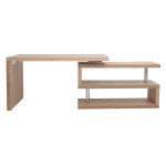 Miliboo bureau modulable design en bois clair chne l140 - 214 cm max