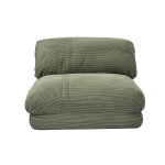 Miliboo chauffeuse 1 place convertible en tissu velours côtelé vert kaki spencer Miliboo chauffeuse 1 place convertible en tissu velours côtelé vert kaki spencer