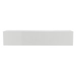 Miliboo �l�ment mural tv horizontal blanc laqu� brillant l137. 5 cm eternel