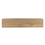 Miliboo lment mural tv horizontal en bois clair l137. 5 cm eternel