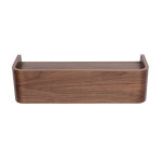 Miliboo etag�re murale bois fonc� noyer l48 cm hope