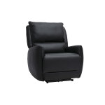 Miliboo fauteuil relax �lectrique noir rachel