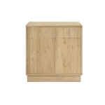 Miliboo meuble de salle de bain en bois ch�ne massif l80 cm alistair