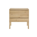 Miliboo meuble de salle de bain en bois ch�ne massif l80 cm joshua