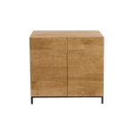 Miliboo meuble de salle de bain en bois manguier massif l80 cm ypster