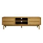 Miliboo meuble tv finition bois ch�ne l160 cm yseult