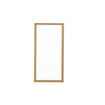 Miliboo rangement mural finition blanche et bois clair ch�ne l30 cm flexo