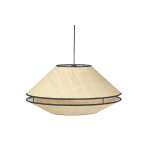 Miliboo suspension en rabane naturelle d50 cm koya