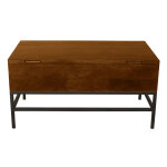 Miliboo table basse relevable industrielle bois manguier massif teinté et métal noir l90 cm ypster Miliboo table basse relevable industrielle bois manguier massif teinté et métal noir l90 cm ypster