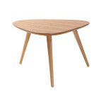 Miliboo table basse scandinave bois clair l69 cm artik