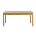 Miliboo table extensible avec rallonges int�gr�es en bois clair ch�ne l170 - 230 cm sylva
