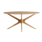Miliboo table à manger design ovale chêne l160 cm dielli Miliboo table à manger design ovale chêne l160 cm dielli