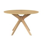 Miliboo table à manger design ronde chêne d120 cm dielli Miliboo table à manger design ronde chêne d120 cm dielli