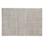 Miliboo tapis graphique rectangulaire beige 160 x 230 cm magnus