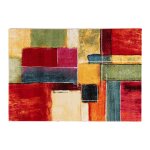 Miliboo tapis  motif multicolore 160 x 230 cm candy