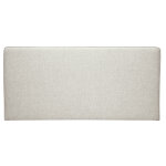 Miliboo tête de lit à suspendre en tissu beige l160 cm lily Miliboo tête de lit à suspendre en tissu beige l160 cm lily