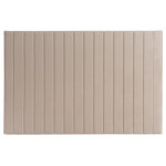 Miliboo tte de lit en tissu velours taupe l170 cm neha