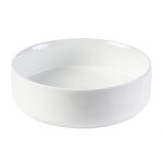 Miliboo vasque ronde en c�ramique blanche d40. 5 cm isla
