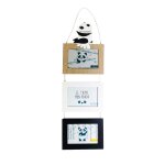 Silumen cadres photos pour 3 photos 9x14 cm panda en bois - panda de face - silumen Silumen cadres photos pour 3 photos 9x14 cm panda en bois - panda de face - silumen