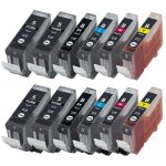 Compatible canon pixma mp600 series, pack cartouches pour pgi - 5 / cli - 8 - 5 couleurs